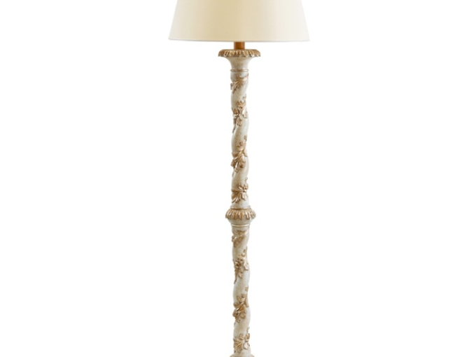 торшер Floor Lamp With Wrapped Leaves