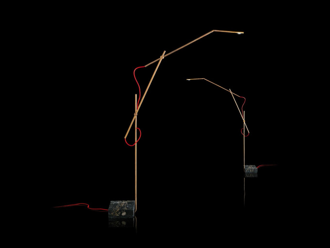 Торшер Pipe light-l