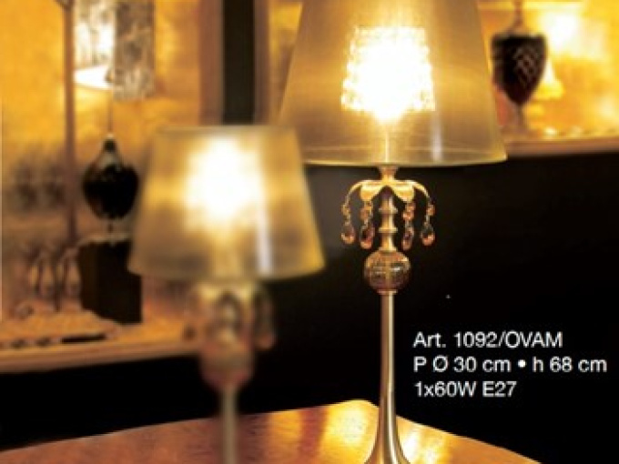 Лампа настольная 1091/OVAM
