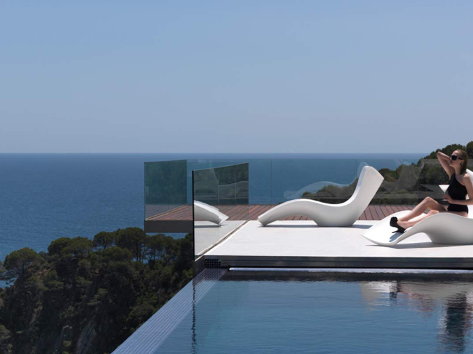 Шезлонг Surf sun lounger