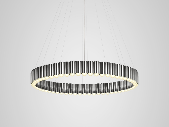 Підвісна лампа  Carousel  XL Chrome