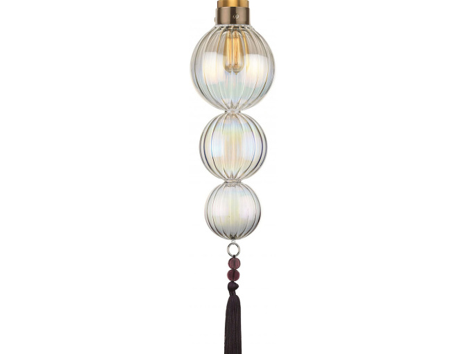 Потолочный светильник Medina Antique Brass Lustre Pendant