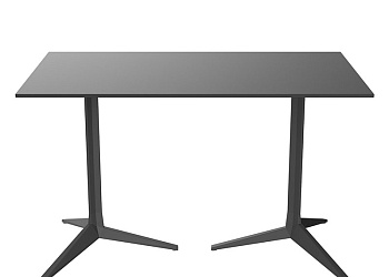 Стол Faz 3-legged double table base