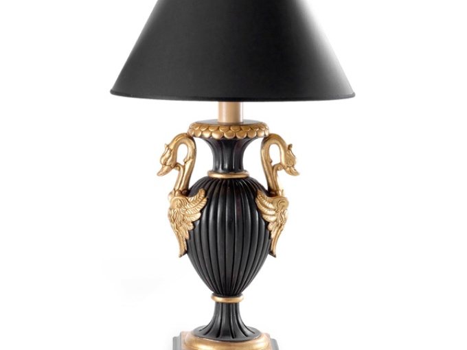 Лампа Lamp Base With Swans