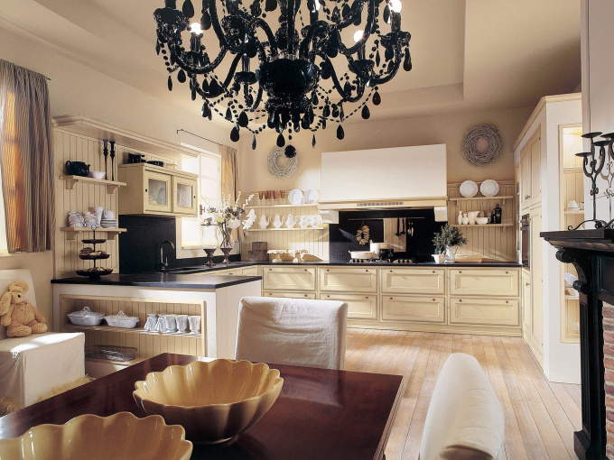 Кухня Cherry Mocha And Lacquered