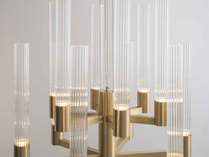 Люстра INFINITY H12+1 – LONG GLASS