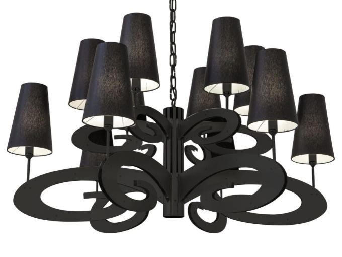 Люстра LAZY SUNDAY H12+1