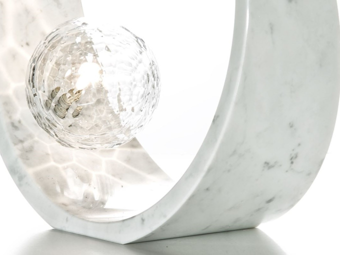 Лампа настольная 2176/P/white