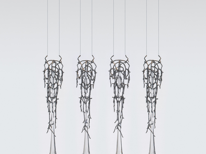 Люстра Liquid Drip Quadruplet