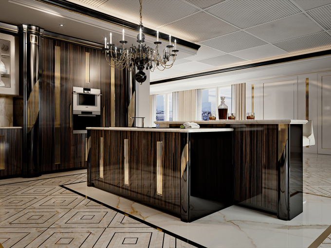 Кухня Гламур Кухня