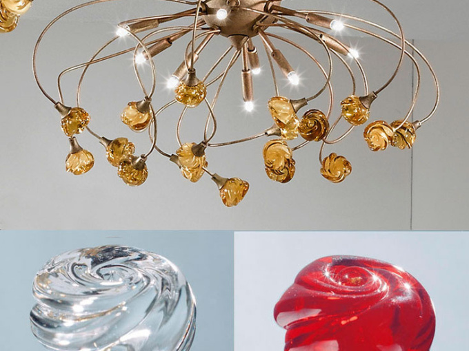 Потоличные светильник Twister Bosy