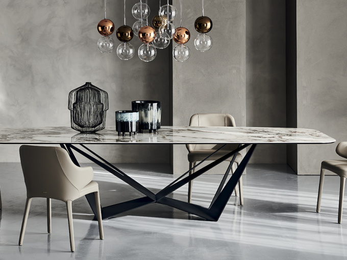 Обедений Стол Skorpio Keramik