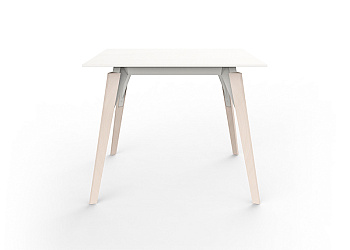 Стол Faz wood lounge table 90x90x74