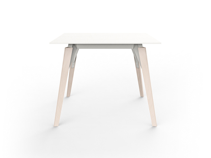 Стол Faz wood lounge table 90x90x74