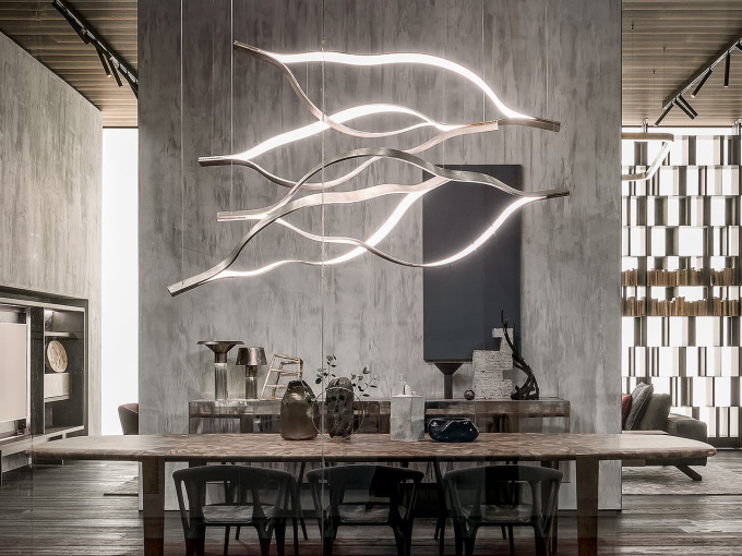 Люстра Tape light