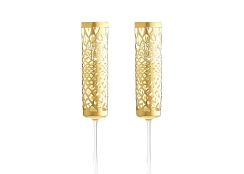 Бокал  Marrakesh Gold champagne goblet set