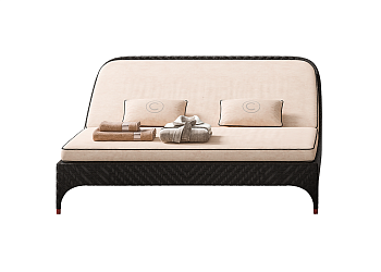 Кровать  2 seater sunbed without sun visor