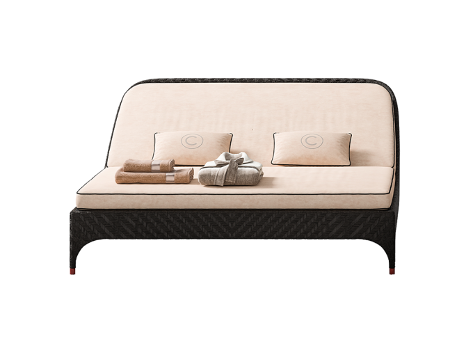 Кровать  2 seater sunbed without sun visor