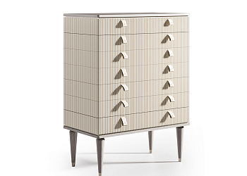 High chest of drawers