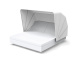 Шезлонг Vela square daybed with 2 reclining backrests and folding canopy