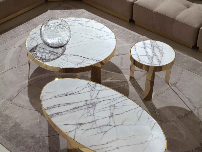 Журнальный столик Round Metal