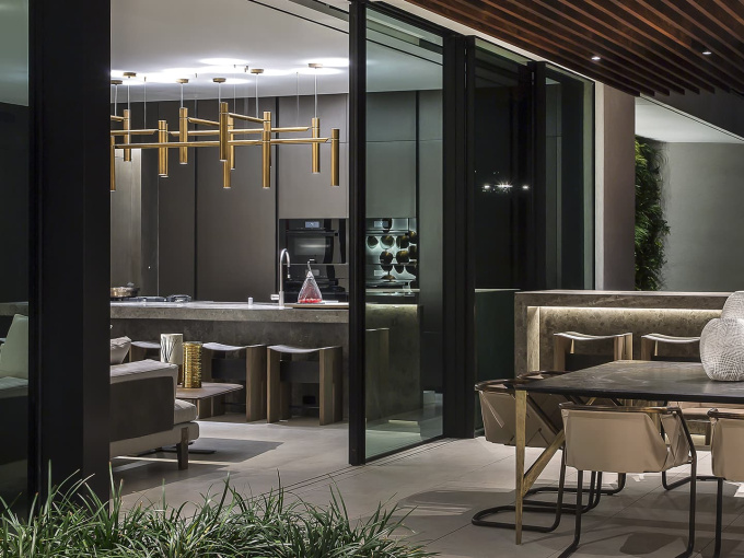 Люстра Tubular horizontal