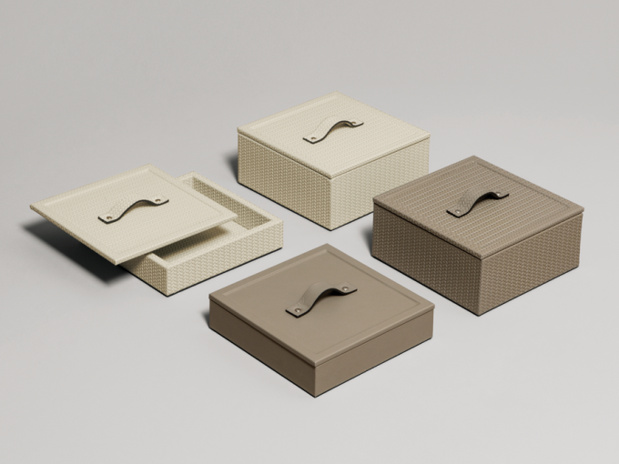 Шкатулка MATI SQUARE BOX TALL