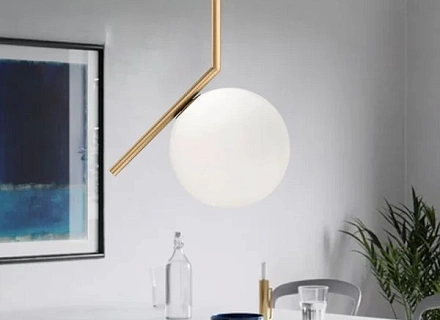Pendant lamp IC S2 Gold