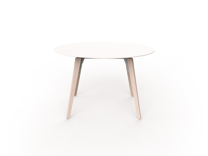 Стол Faz wood high table ø120x74