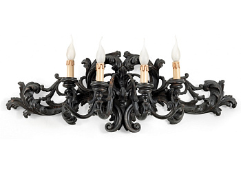 Настенный светильник 4 Lights Horizontal Sconce