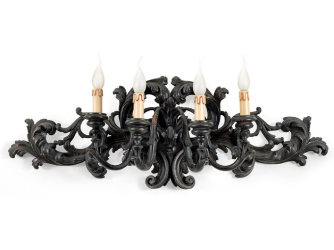 Настенный светильник 4 Lights Horizontal Sconce
