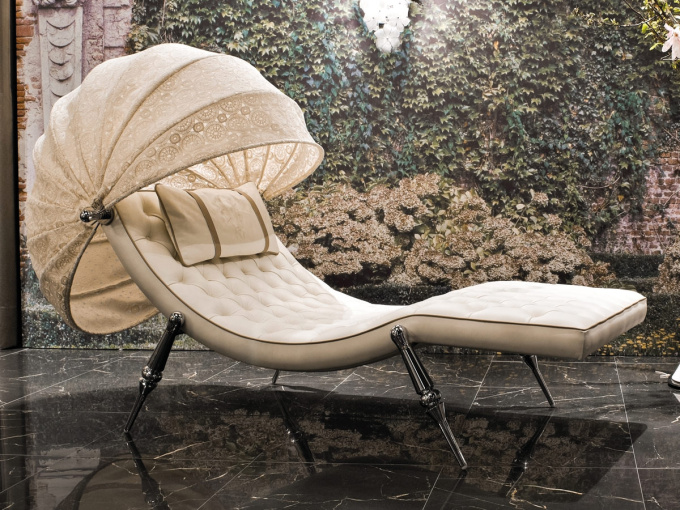 Шезлонг Sveva Capitonne