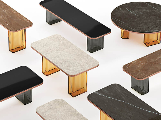 Журнальный столик Fiam Lands