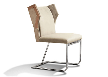 Обеденный Стул With Chrome Base