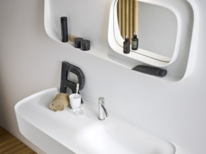 тумба з умивальником Corian Fonte