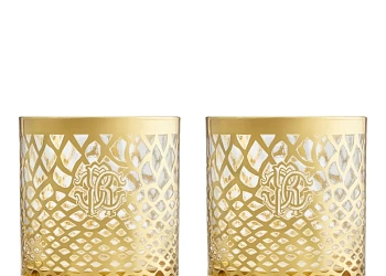 Бокал  Marrakesh-gold-tumbler-glass-set