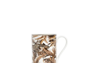 Чашка    Tropical-jungle-white-mug