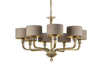 Потолочный светильник Czarina Gold 8 Arm Chandelier