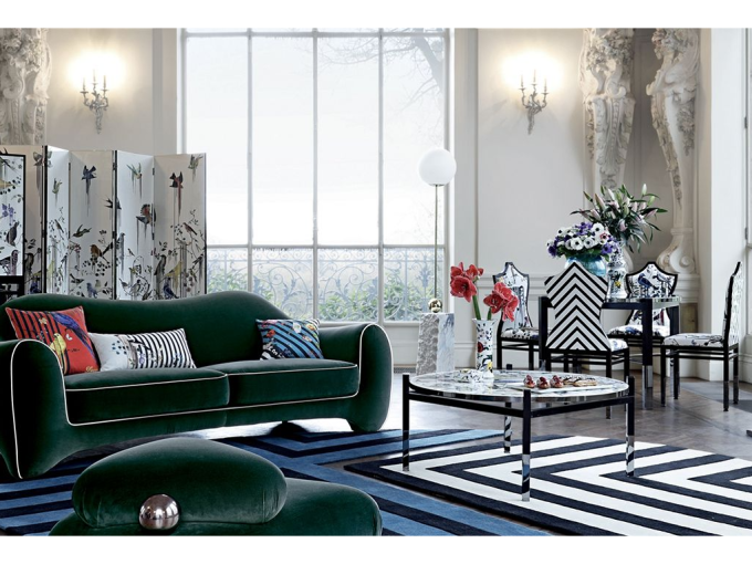 Журнальный стол большой MAISON LACROIX - FINITION ONYX