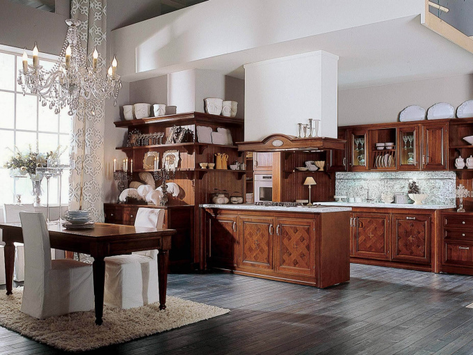 Кухня La walnut versaille