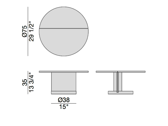 Журнальний столик Leaf