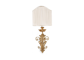 Настенный светильник 1 Light Sconce Acanthus Leaf
