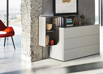 Приліжкова тумба Ecletto Dresser with Shelves