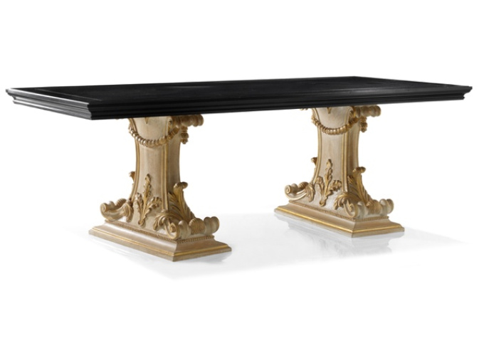 Стол Pair Of Dining Bases With Garland