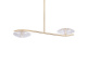 Потолочный светильник Mila 2 Light Linear Chandelier Потолочный светильник Mila 2 Light Linear Chandelier