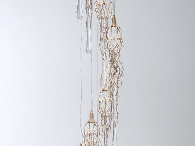 Люстра Liquid Round Chime Small