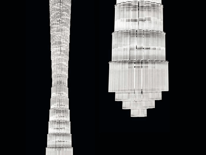 Люстра Glass Waterfall Люстра 452/54