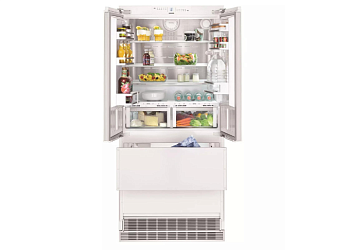 Вбудований двокамерний холодильник Liebherr ECBN 6256