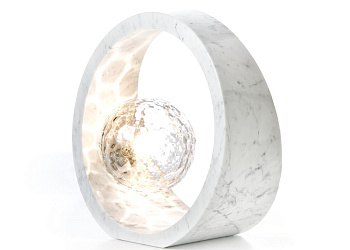 Лампа настольная 2176/P/white