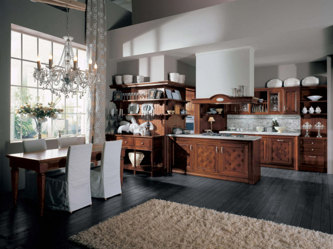 Кухня La walnut versaille